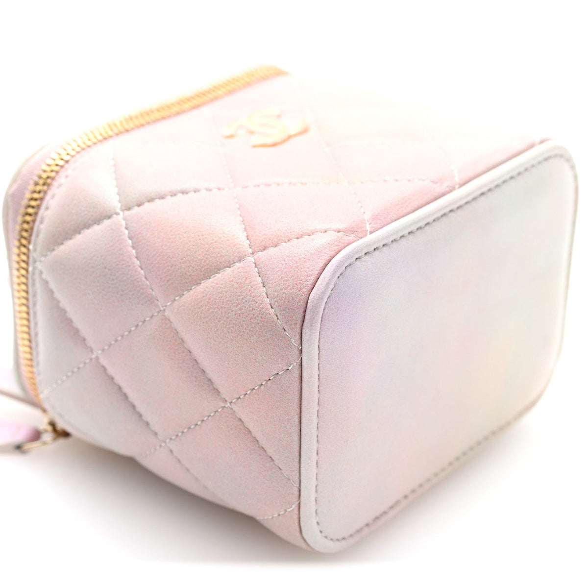 Mini Quilted Lambskin Handbag - Pink