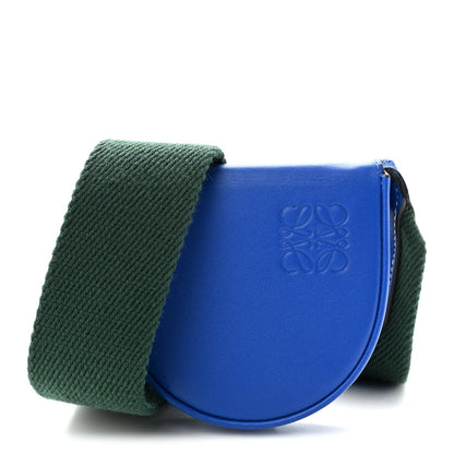 Mini Calfskin Crossbody Bag - Blue