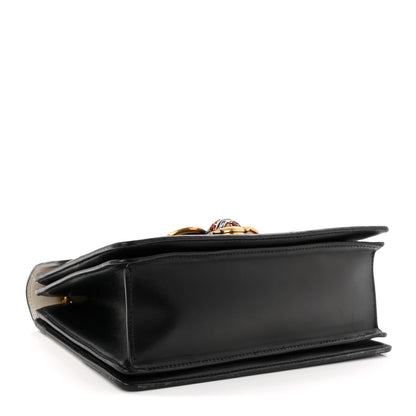 Small Calfskin Handbag - Black