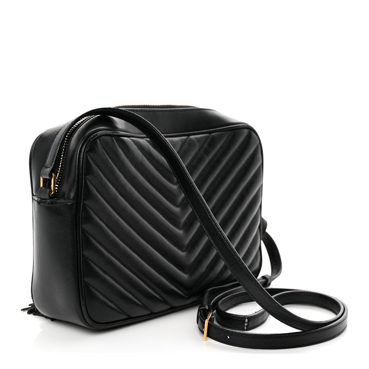 Calfskin Crossbody Bag - Black