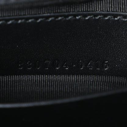 Small Calfskin Handbag - Black