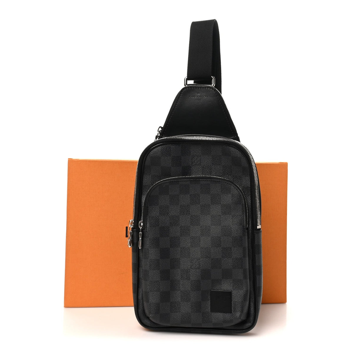Damier Graphite Avenue Sling Bag Nm Handbag