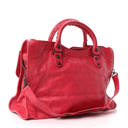 Agneau Classic Hardware City Rose Thulia Handbag