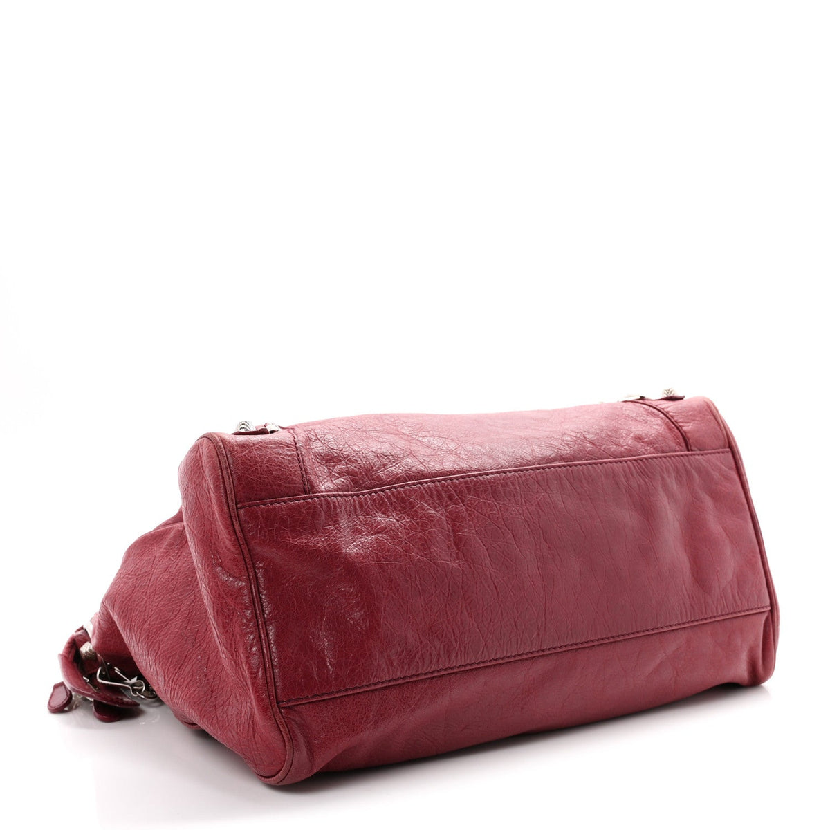 Agneau Giant 12 Silver Hardware Velo Cas Handbag