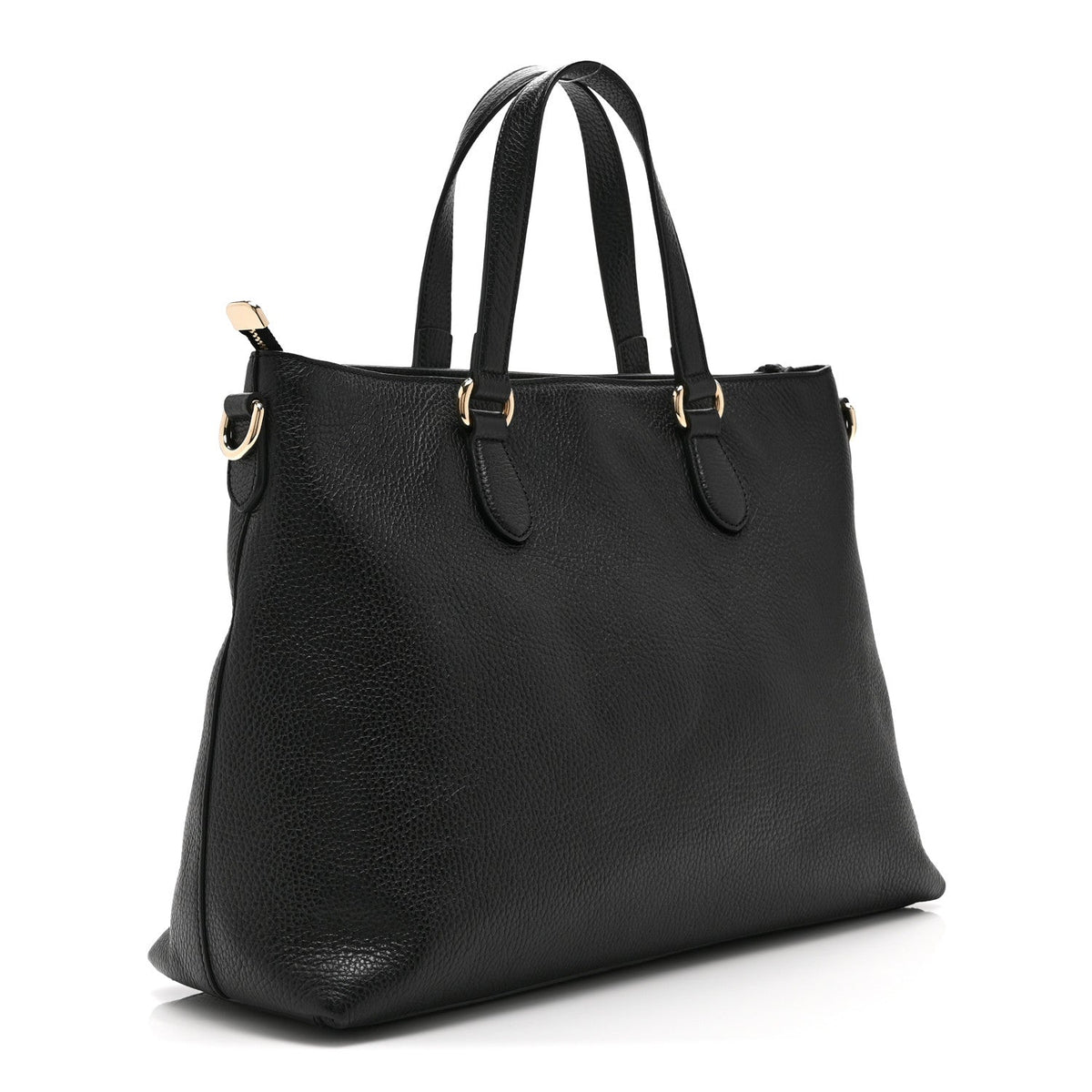 Calfskin Tote Bag - Black