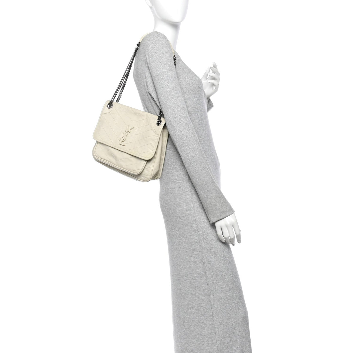 Medium Calfskin Satchel Bag