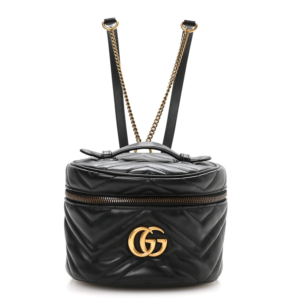 Mini Calfskin Backpack - Black