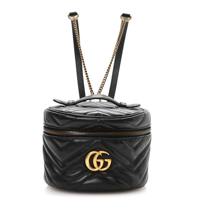 Mini Calfskin Backpack - Black