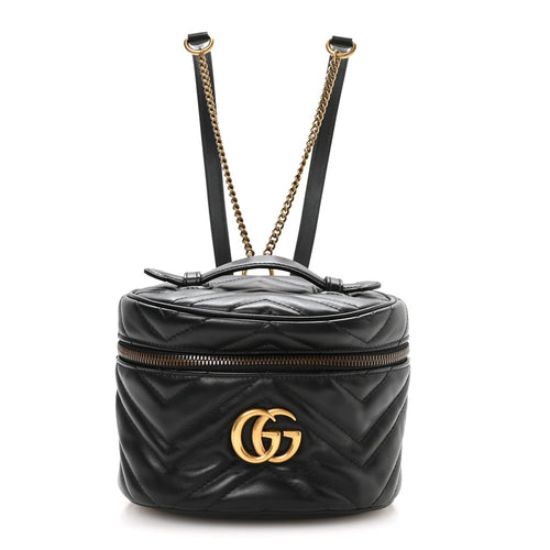 Mini Calfskin Backpack - Black