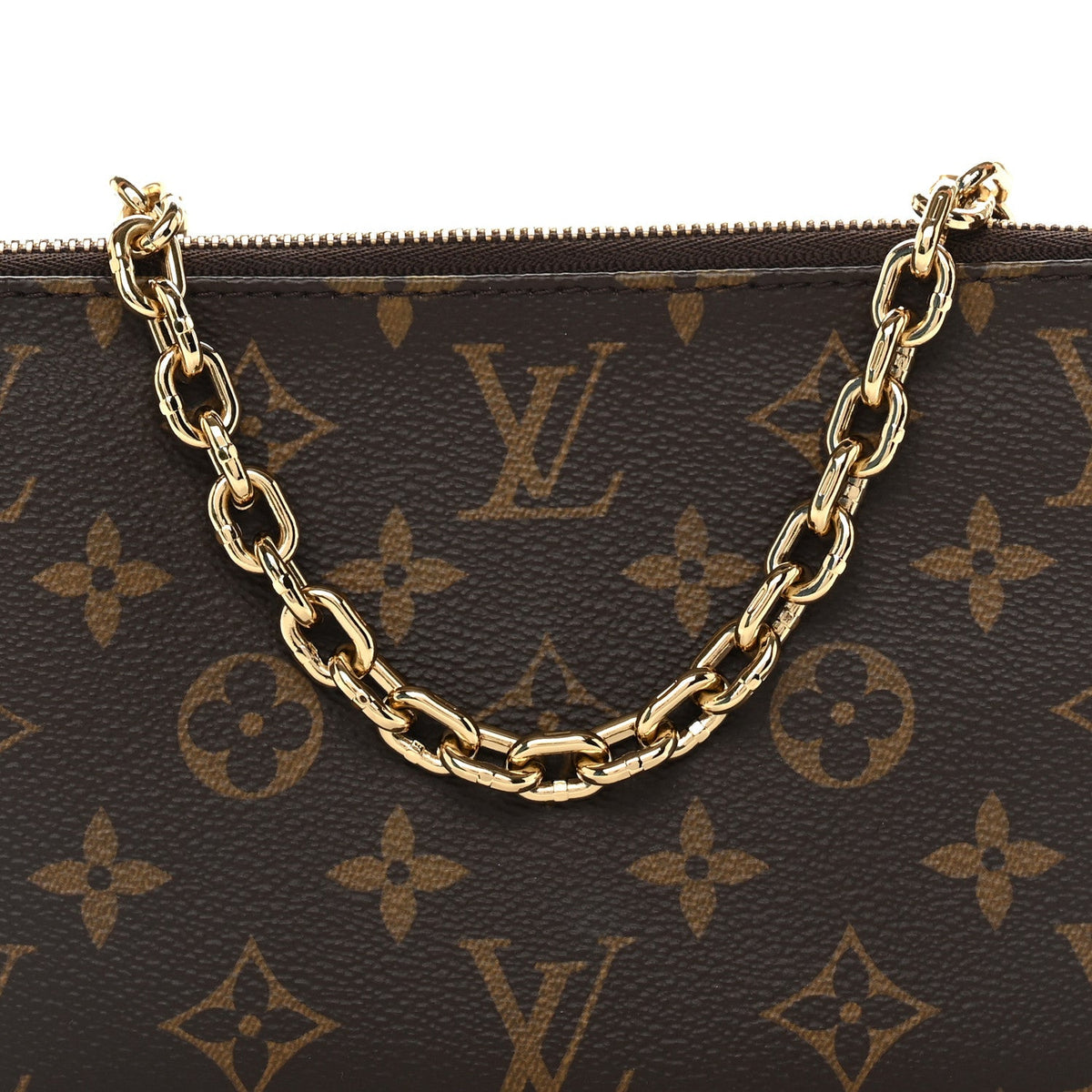 Monogram Chain Pochette Accessories Handbag