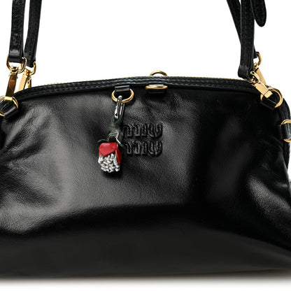 Calfskin Clutch Bag - Black