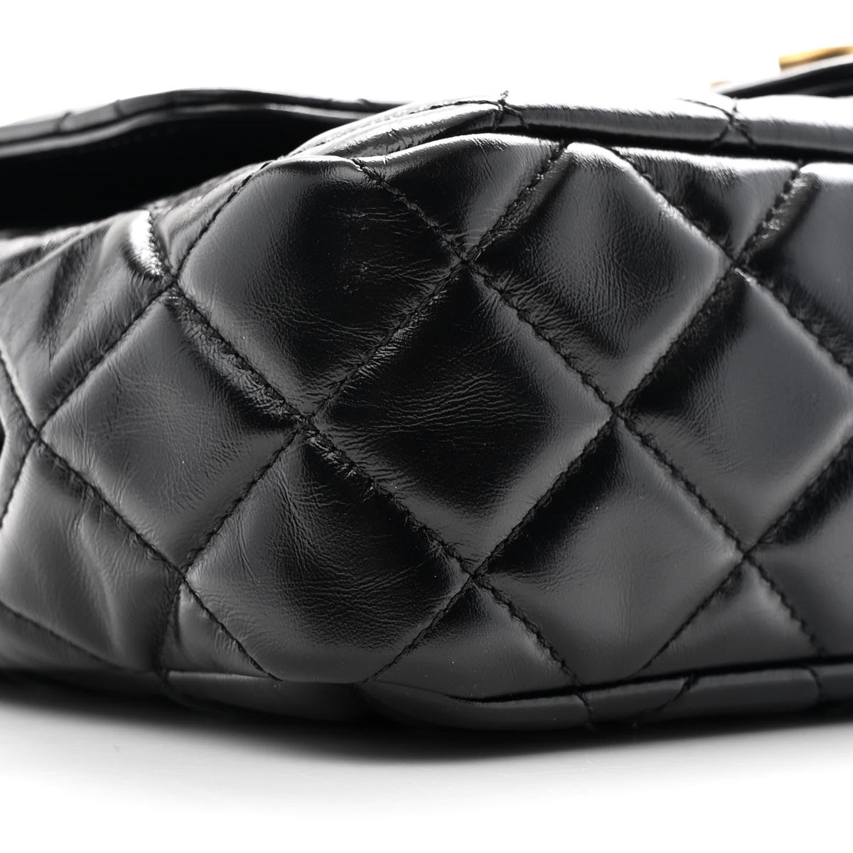 Quilted Calfskin Hobo Bag - Black