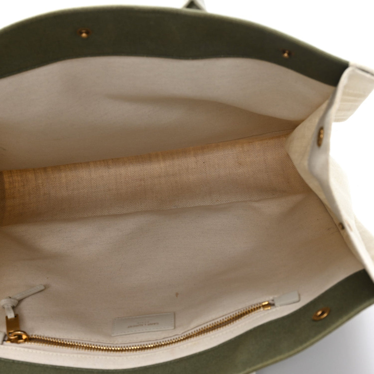 Small Calfskin Tote Bag - Green