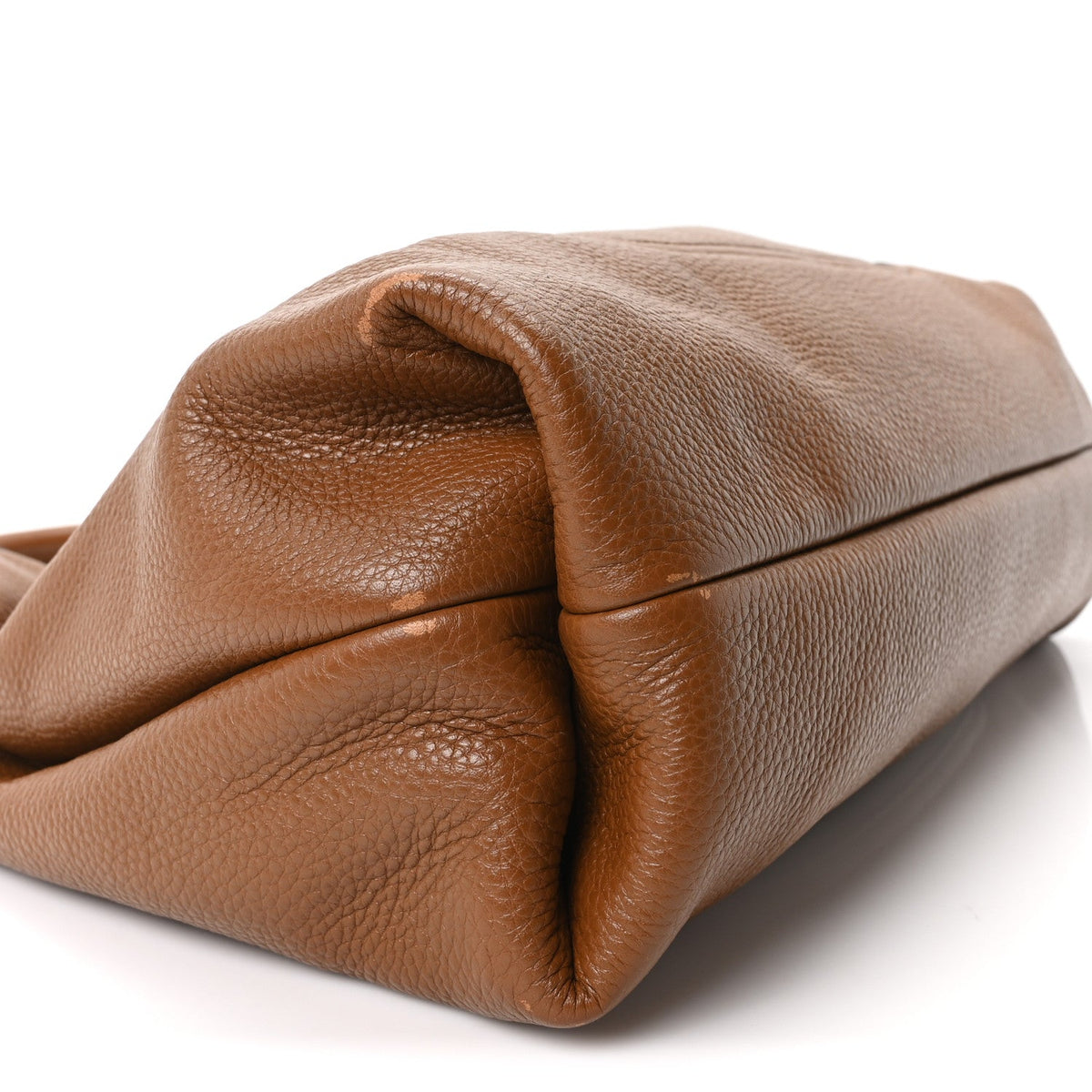 Maxi Calfskin Shoulder Bag - Brown