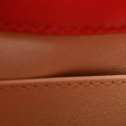 Quilted Calfskin Hobo Bag - Red
