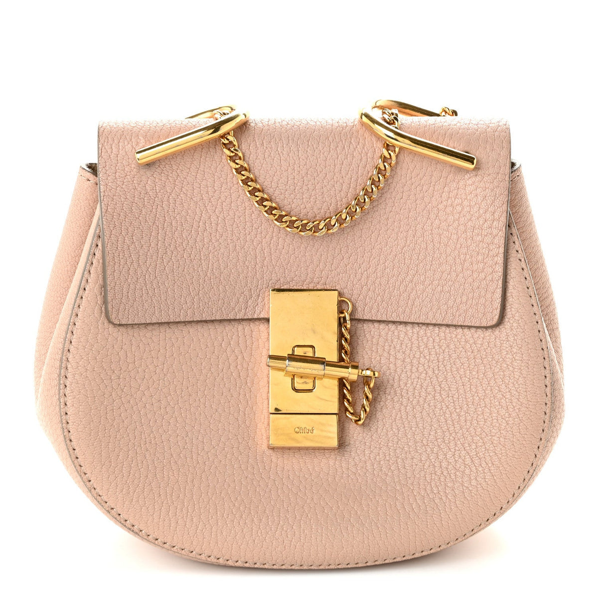 Mini Lambskin Shoulder Bag - Pink