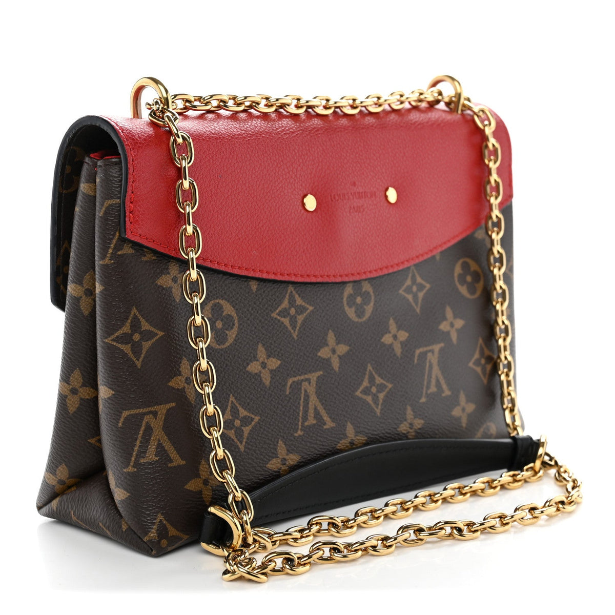 Monogram Saint Placide Cherry Handbag