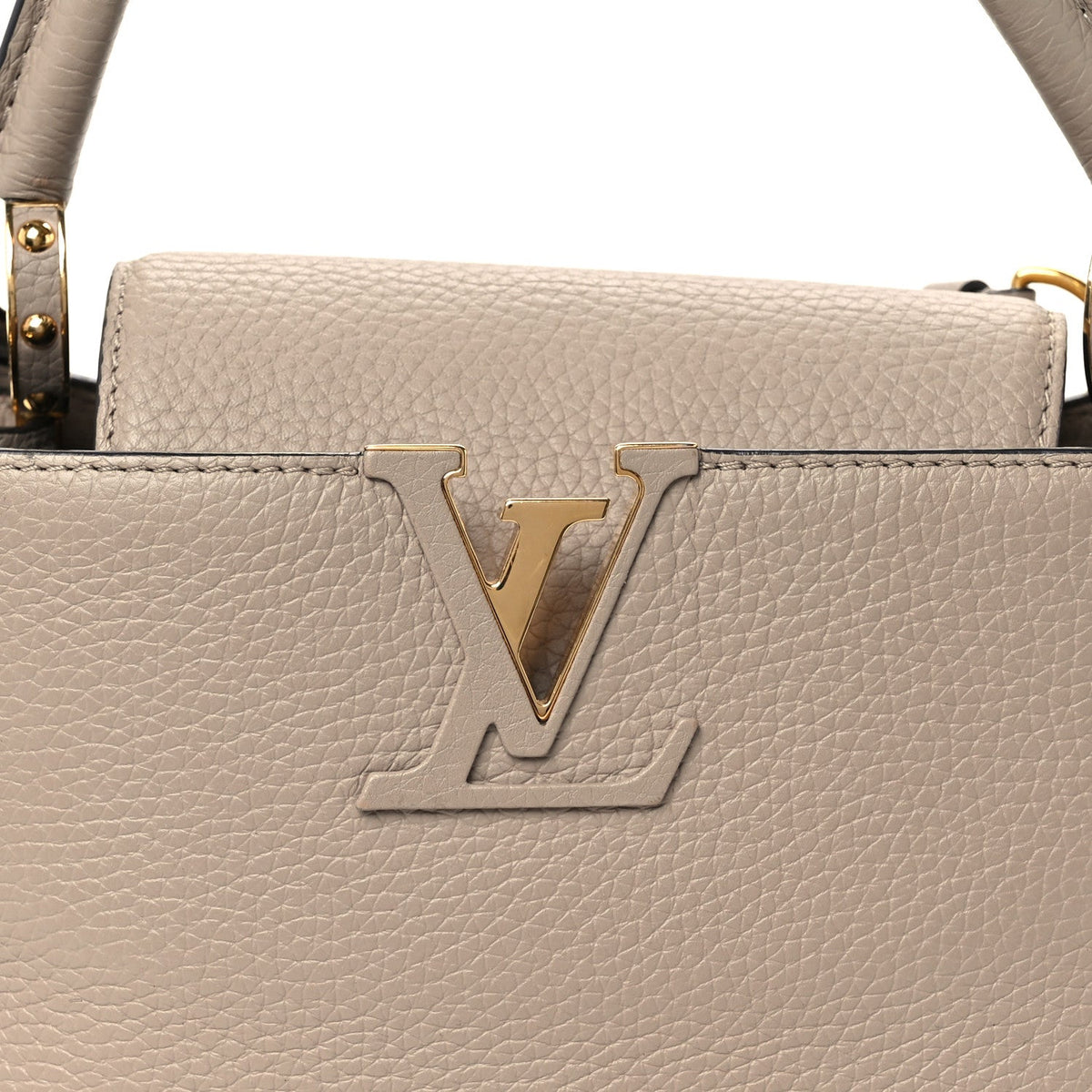 Taurillon Capucines Pm Galet Handbag