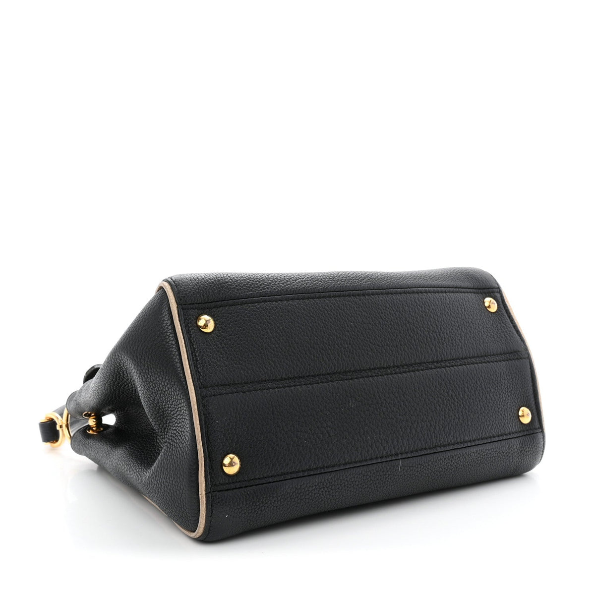 Calfskin Handbag - Black