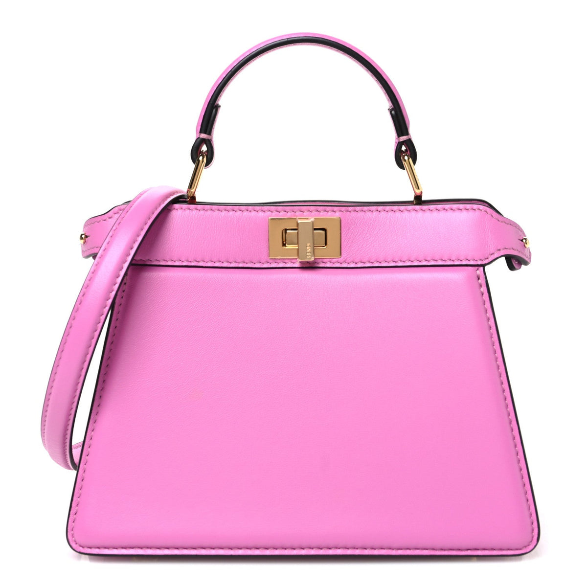 Nappa Satchel Bag - Rosa