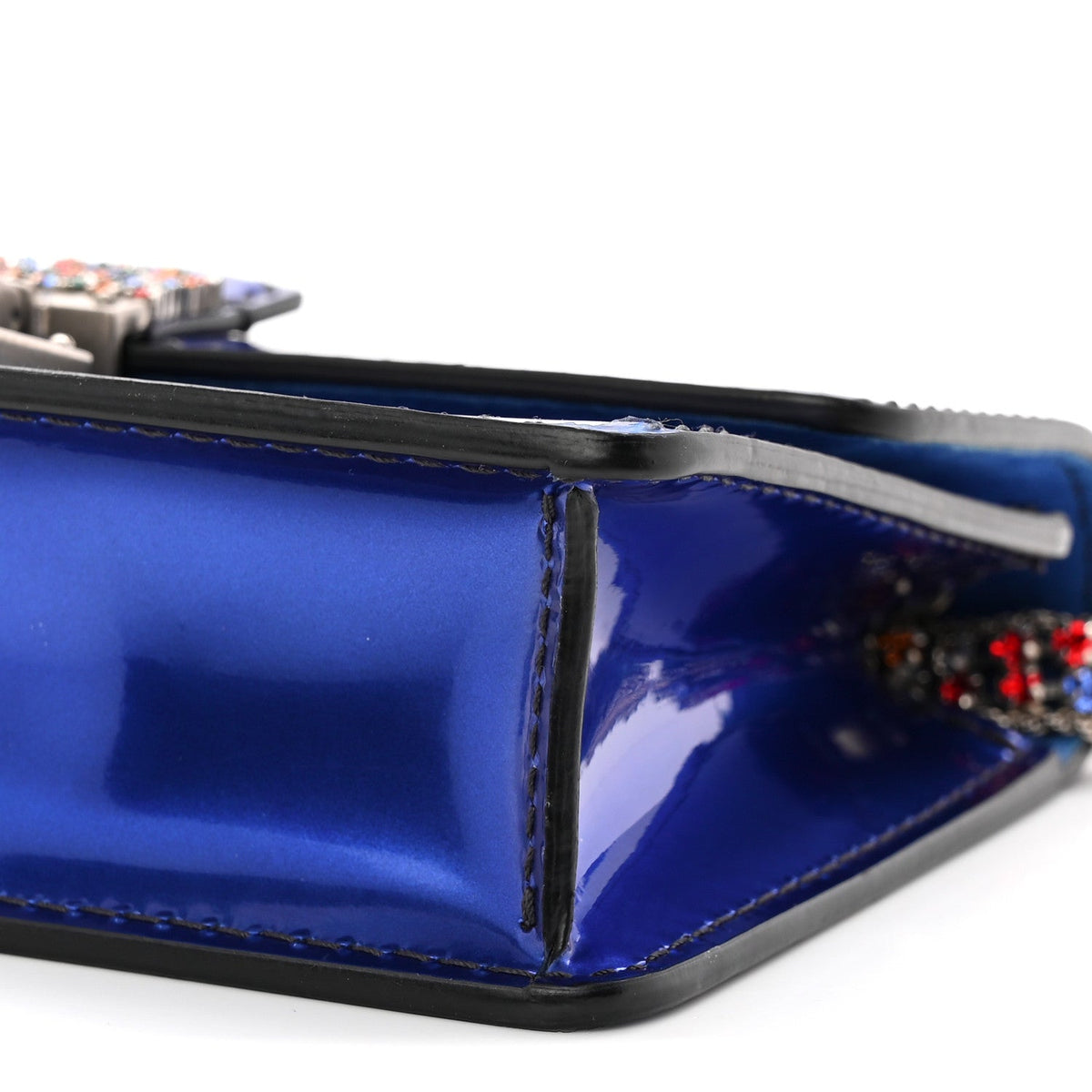 Flap Shoulder Bag - Blue