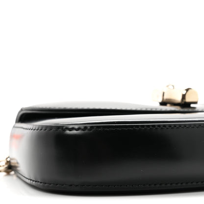 Small Calfskin Handbag - Black