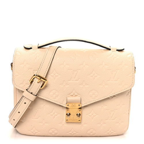 Empreinte Pochette Metis Creme Handbag