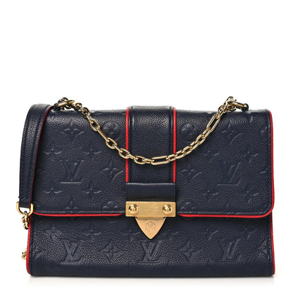 Empreinte Saint Sulpice Pm Marine Rouge Handbag
