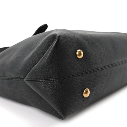 Calfskin Handbag - Black