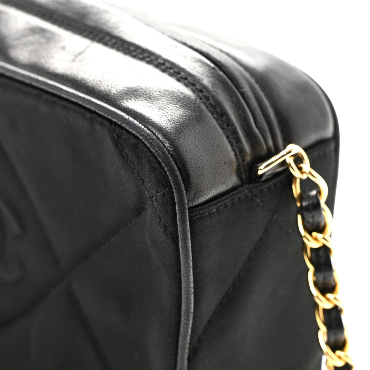 Quilted Handbag - Black