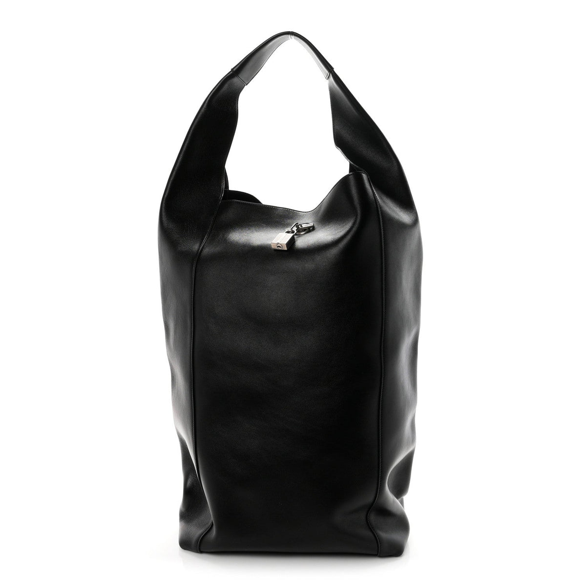 Large Calfskin Hobo Bag - Tan