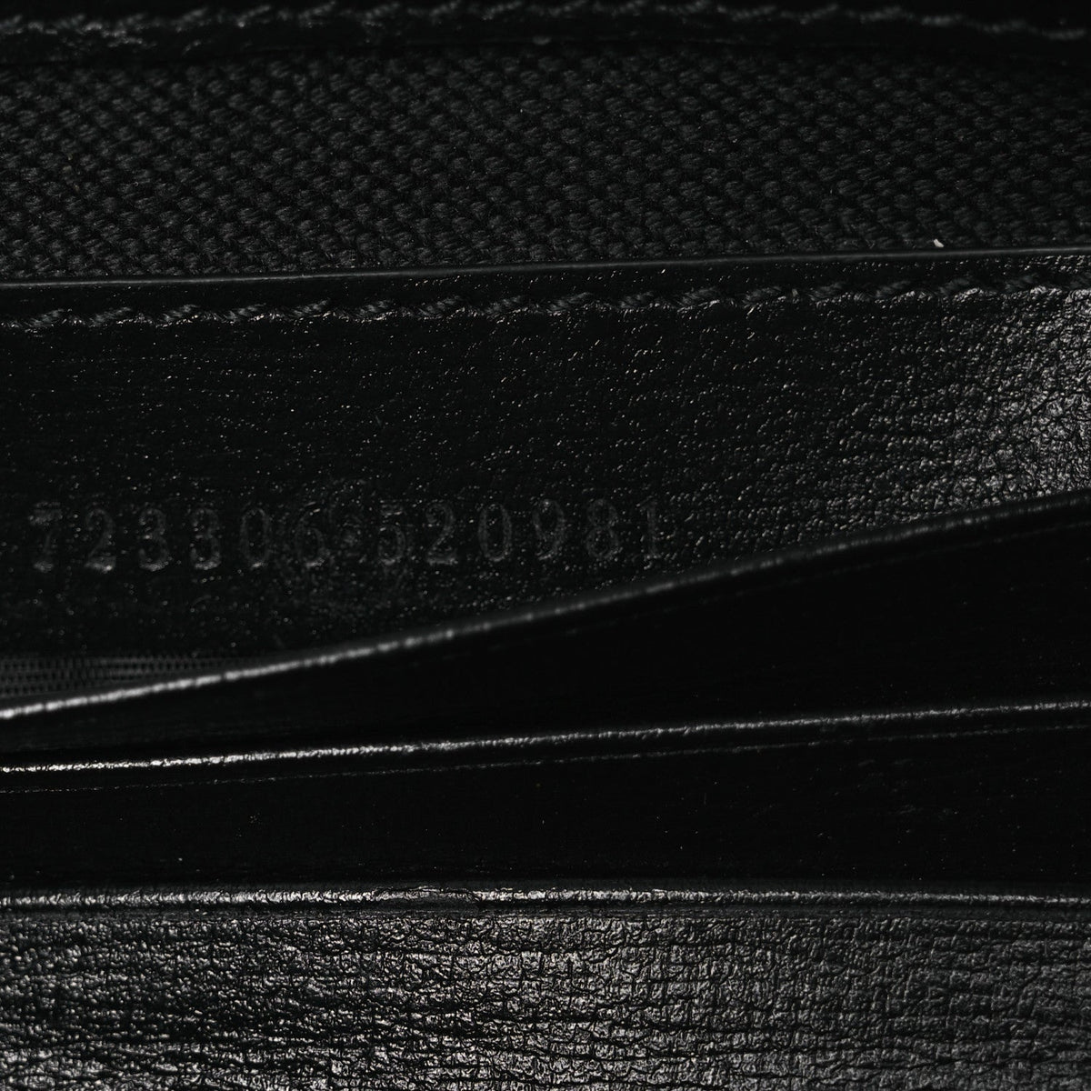 Small Calfskin Pouch - Black
