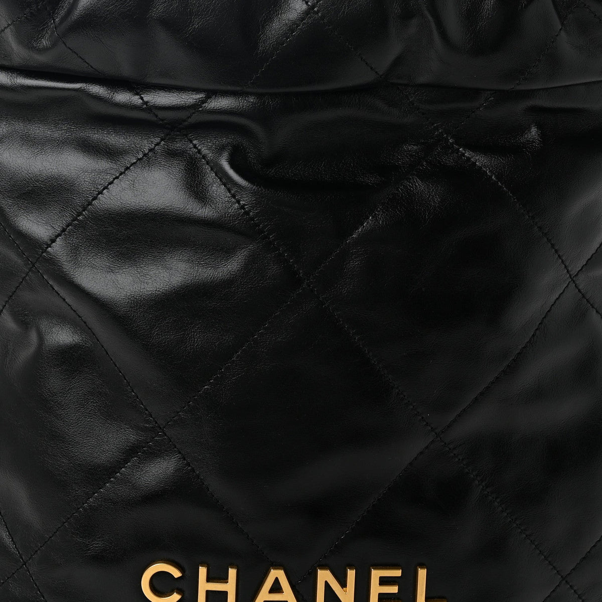 Quilted Calfskin Backpack - Black
