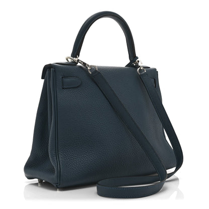 Togo Kelly Retourne 28 Colvert Handbag