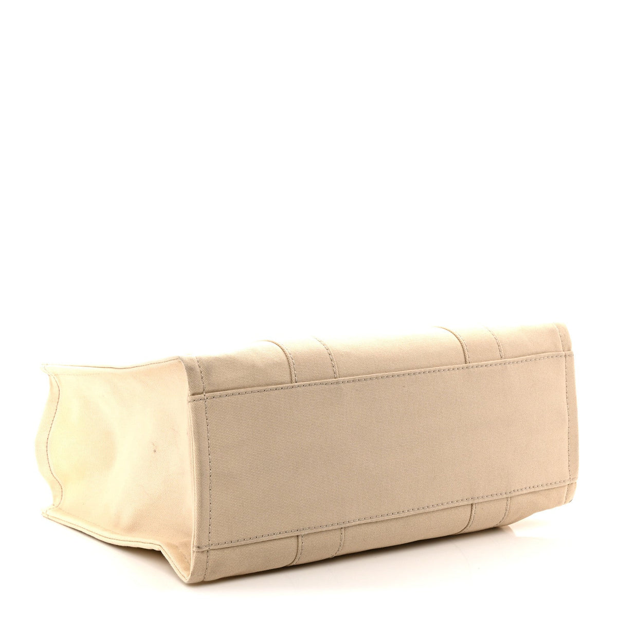 Large Canvas Tote Bag - Beige