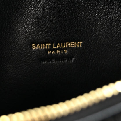 Quilted Lambskin Handbag - Black