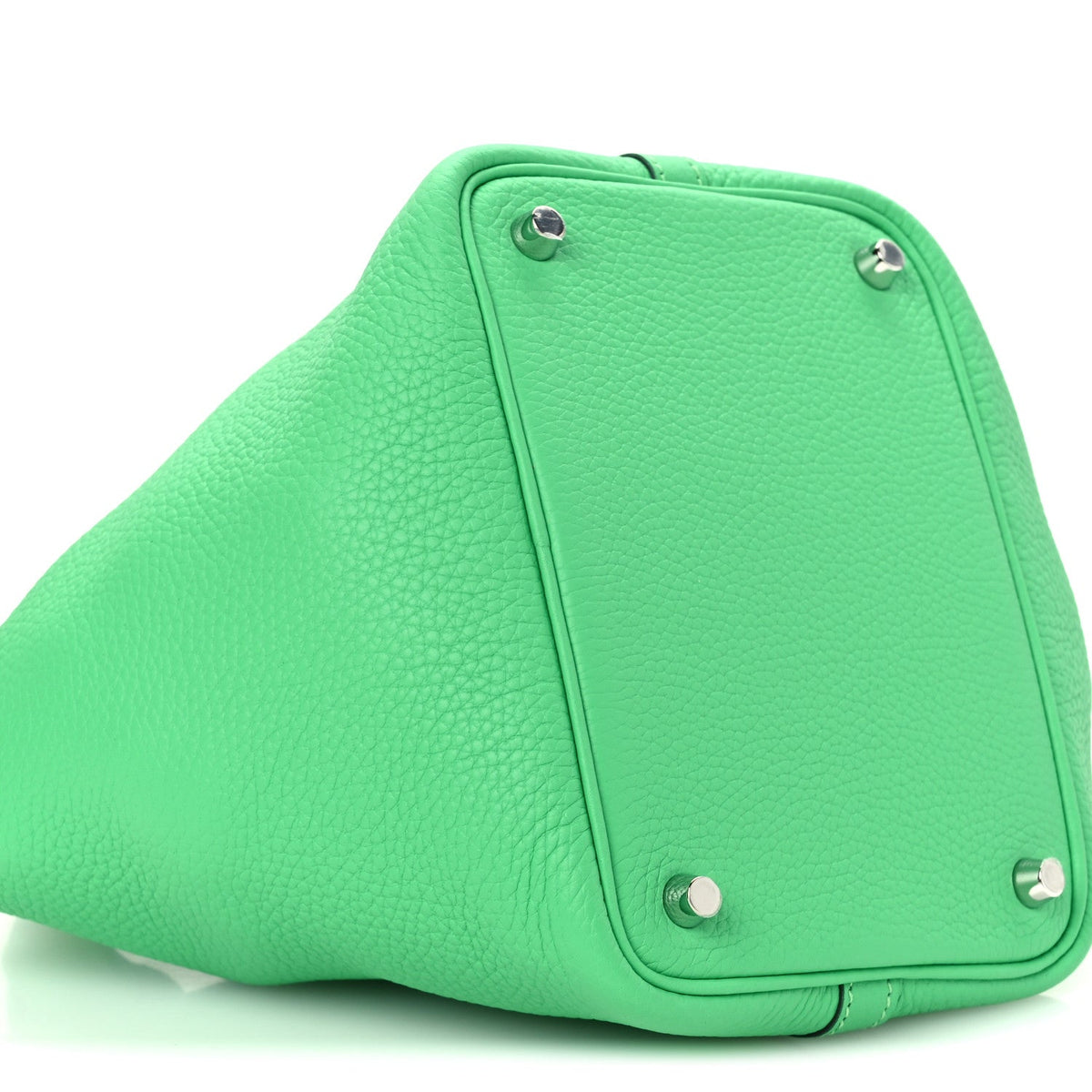 Taurillon Clemence Swift Eclat Picotin L Handbag