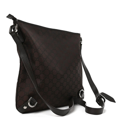 Nylon Handbag - Brown