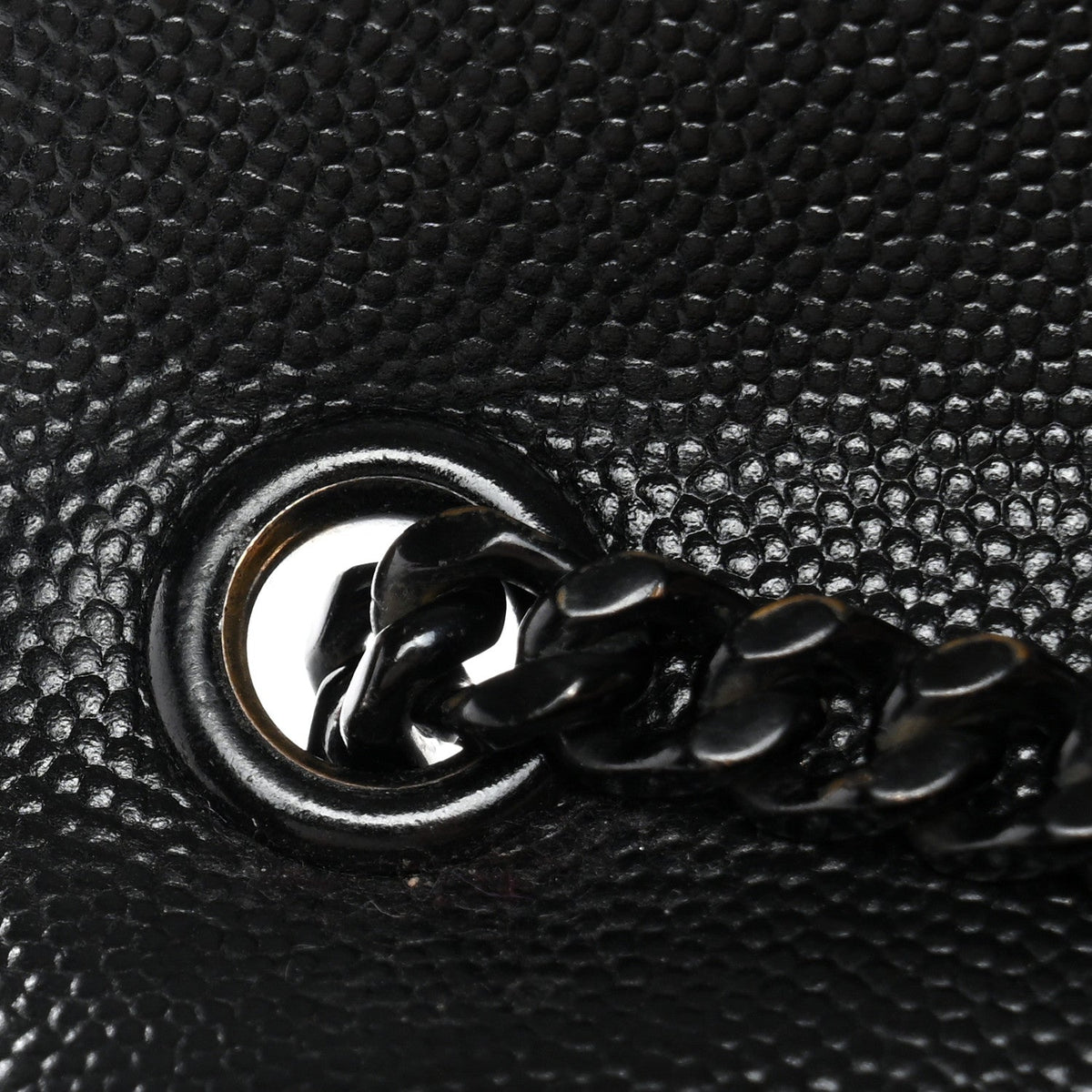 Medium Satchel Bag - Black