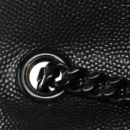 Medium Satchel Bag - Black