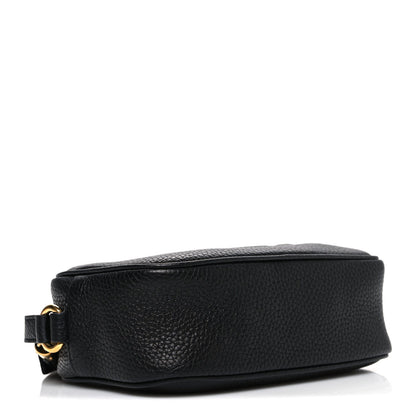 Mini Calfskin Handbag - Black