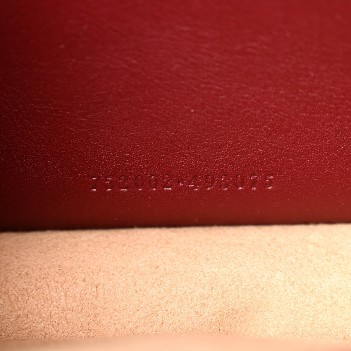 Mini Calfskin Handbag - Beige