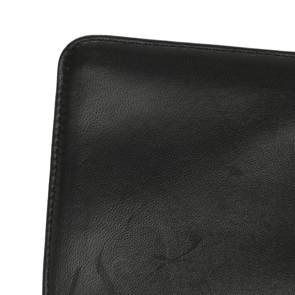 Quilted Suede Flap Shoulder Bag - Black