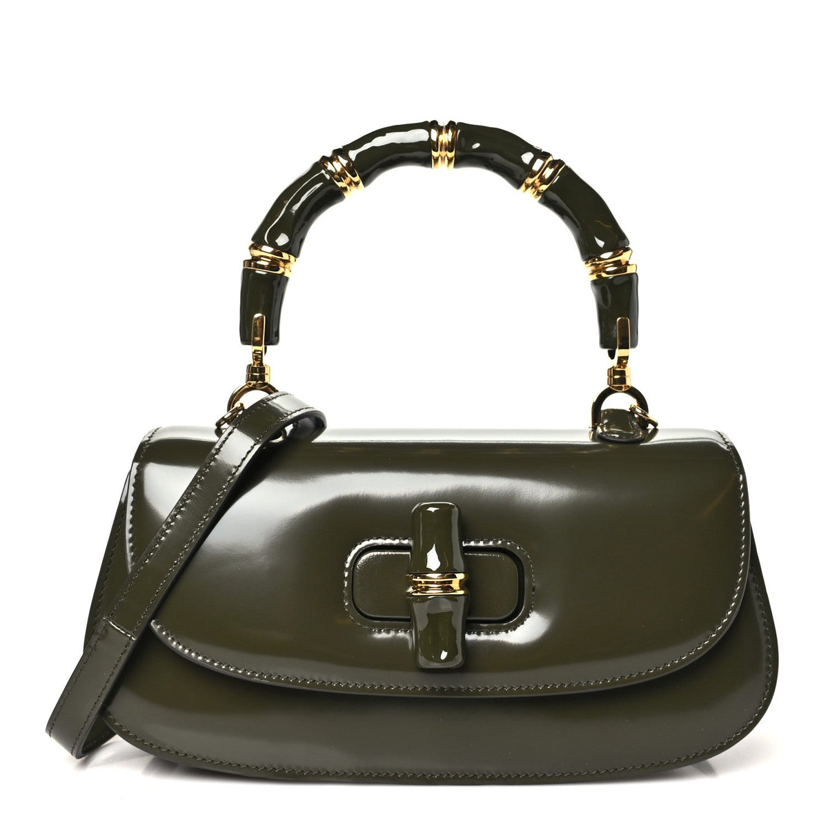 Medium Calfskin Handbag - Green