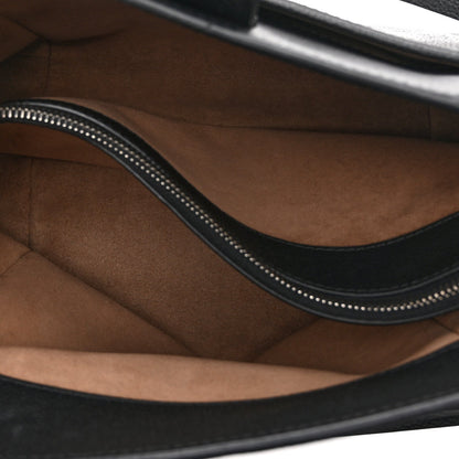 Calfskin Handbag - Black
