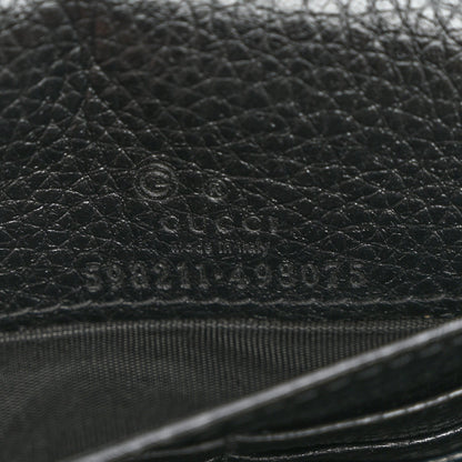 Calfskin Wallet Bag - Black