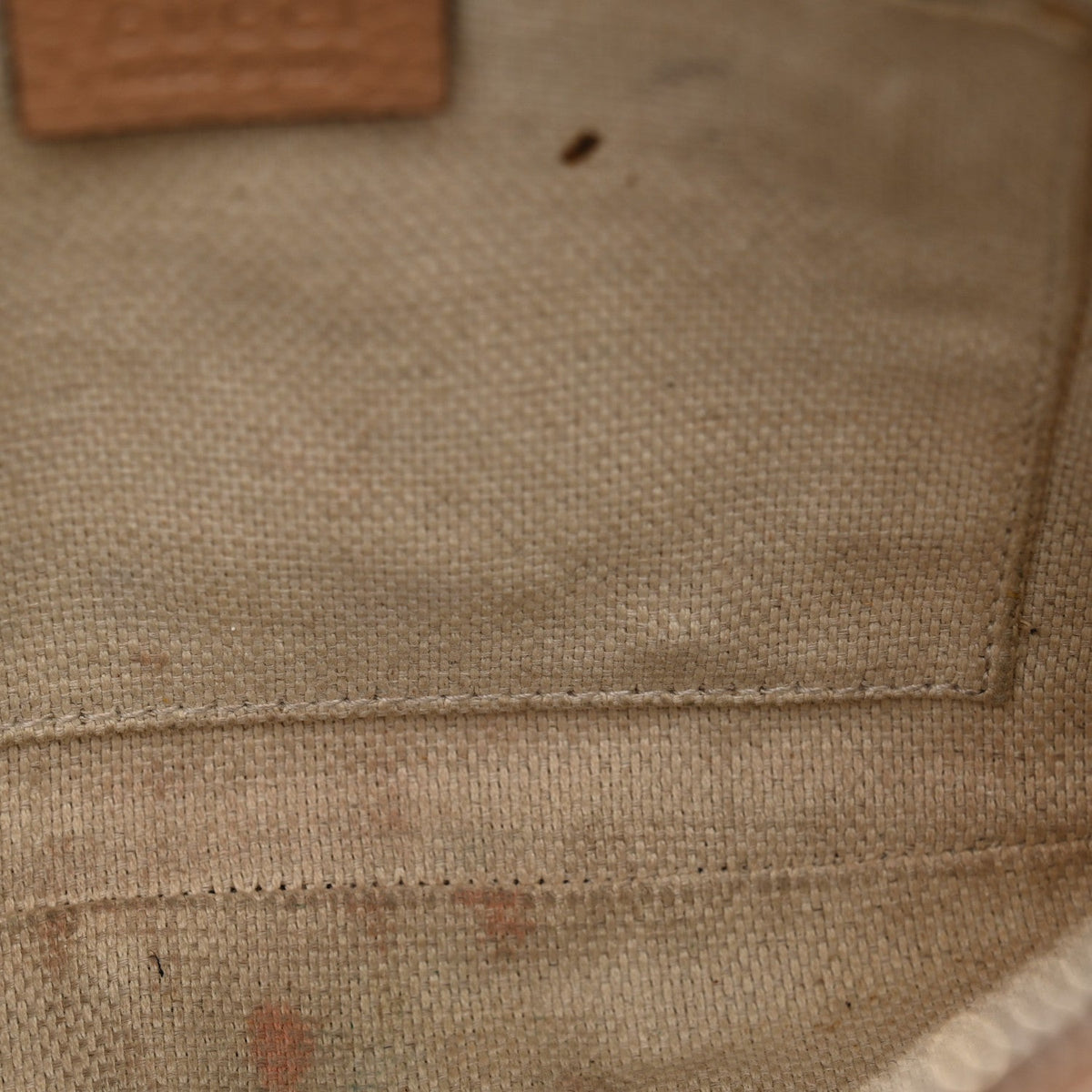 Small Calfskin Handbag - Beige