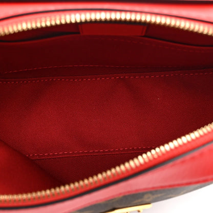 Monogram Saintonge Coquelicot Handbag