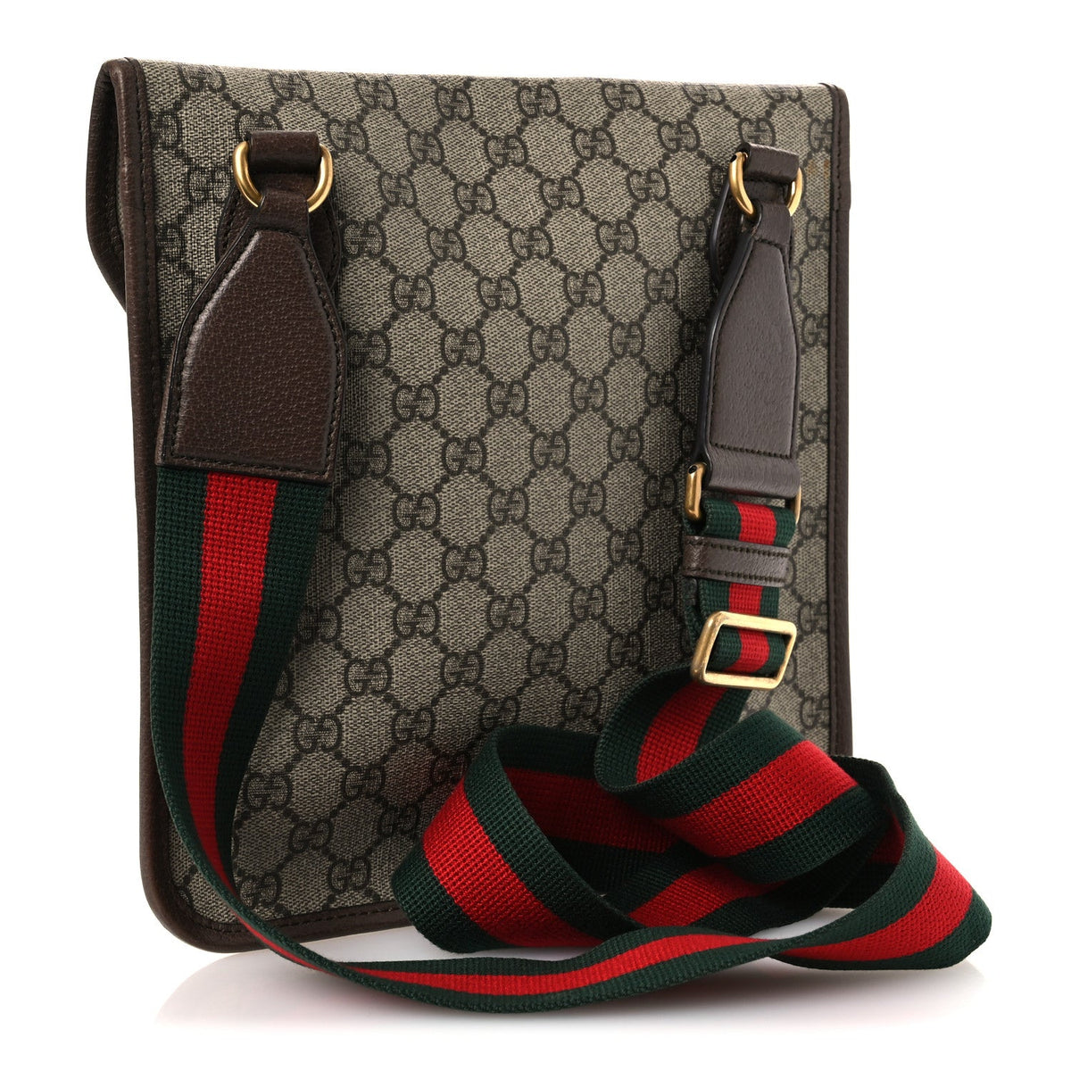 Medium Flap Shoulder Bag - Beige