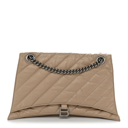 Large Quilted Calfskin Handbag